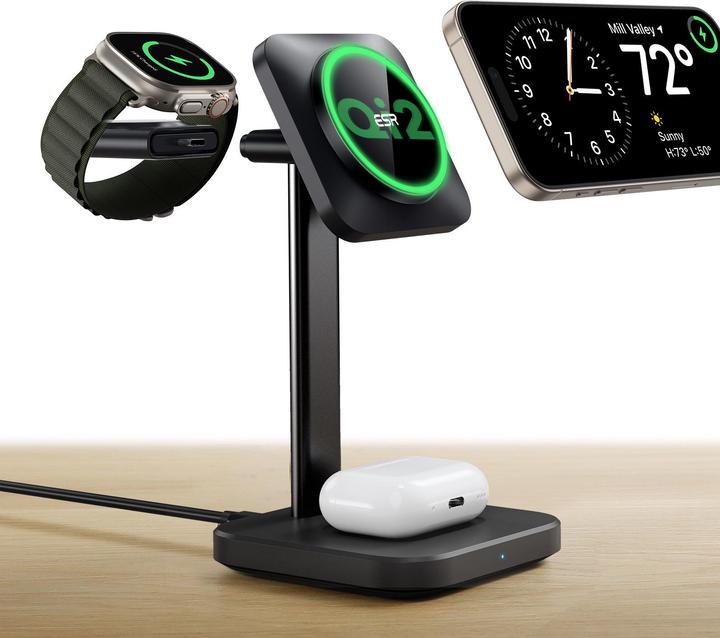 Actual product image ESR HALOLOCK - 3in1 Charging Set (15 W)