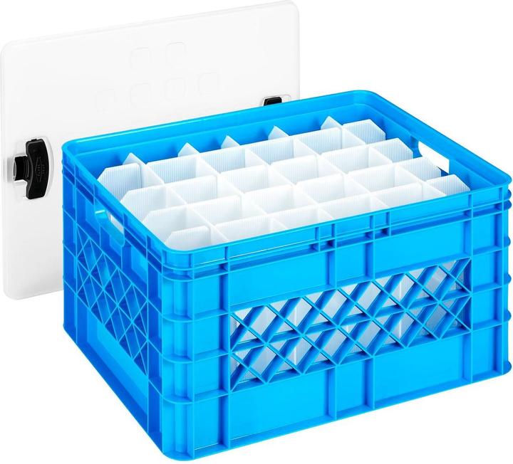 Produktbild Sunware Gläserkiste (51 x 41 x 26 cm, 52 l)