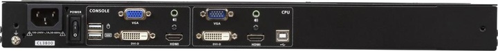 Actual product image Aten 18.5" Dual Rail USB HDMI-DVI