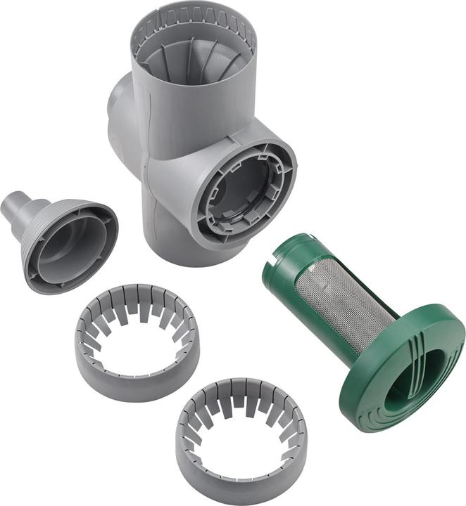 Image du produit Garantia Collecteur d'eau de pluie Inox DN 68-100 gris incl. élément filtrant