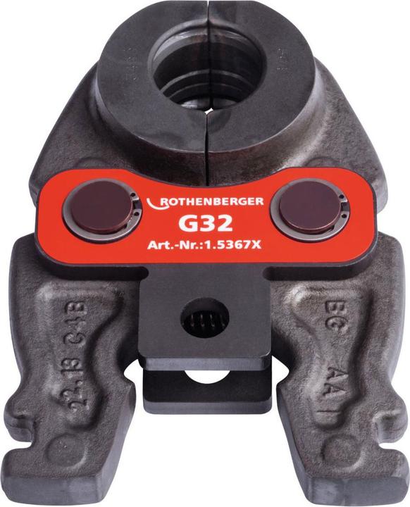 Actual product image Rothenberger - G - Profile COMPACT pressing tongs / pressing jaw, size G 32 (195 mm)