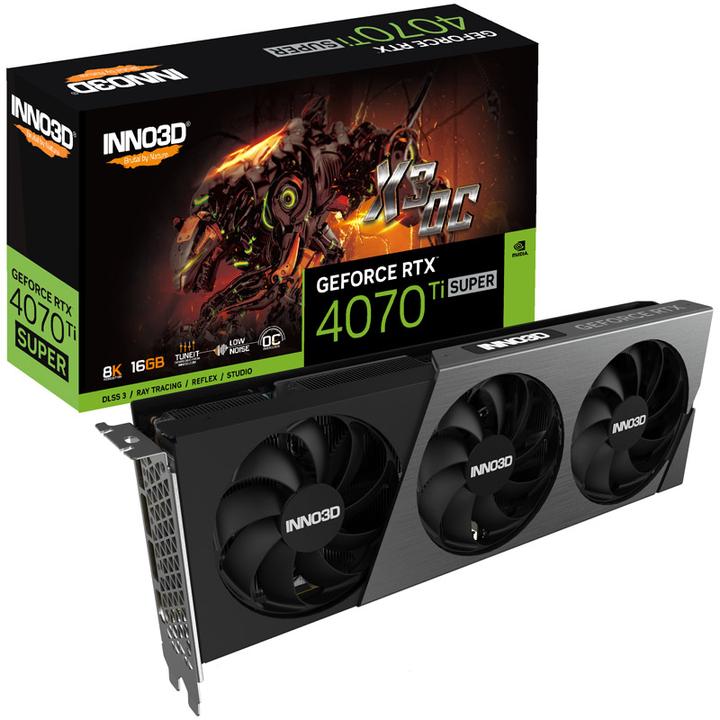 Produktbild Inno3D GeForce RTX 4070 Ti Super X3 OC (16 GB)