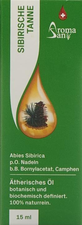 Produktbild AromaSan Sibirische Tanne Ätherisches Öl (15ml)