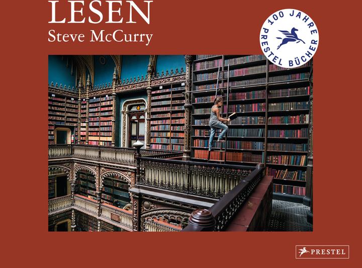 Actual product image Steve McCurry Lesen. Exklusive Sonderausgabe des Foto-Bestsellers (German, Paul Theroux, 2024)