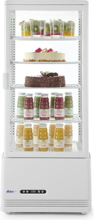 Hendi Aufsatz vitrine weiss 98 l Anti-Beschlag höhe 1116 (98 l)