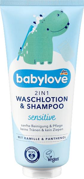 Image du produit dm babylove Lotion lavante & shampooing