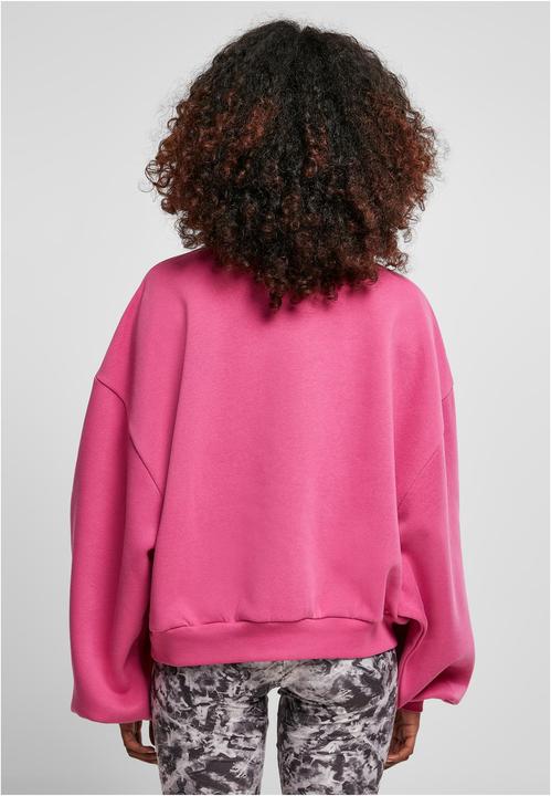Produktbild Urban Classics Ladies Oversized Triangle Crew Neck brightviolet XS/S (XS)