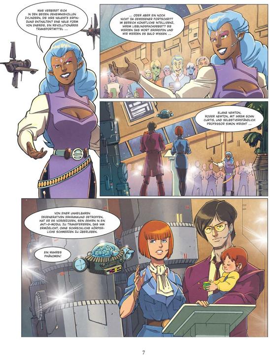 Actual product image Captain Future (German, Alexis Tallone, Marcel Le Comte, Sylvain Runberg, 2025)