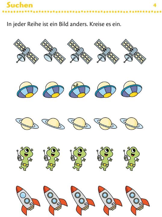 Immagine prodotto Rätseln für Kita-Kinder: Mein bunter Kindergarten-Block: Malen, suchen, zuordnen