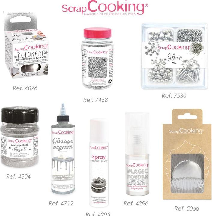 Produktbild ScrapCooking Cupcake Formen 48 Stück