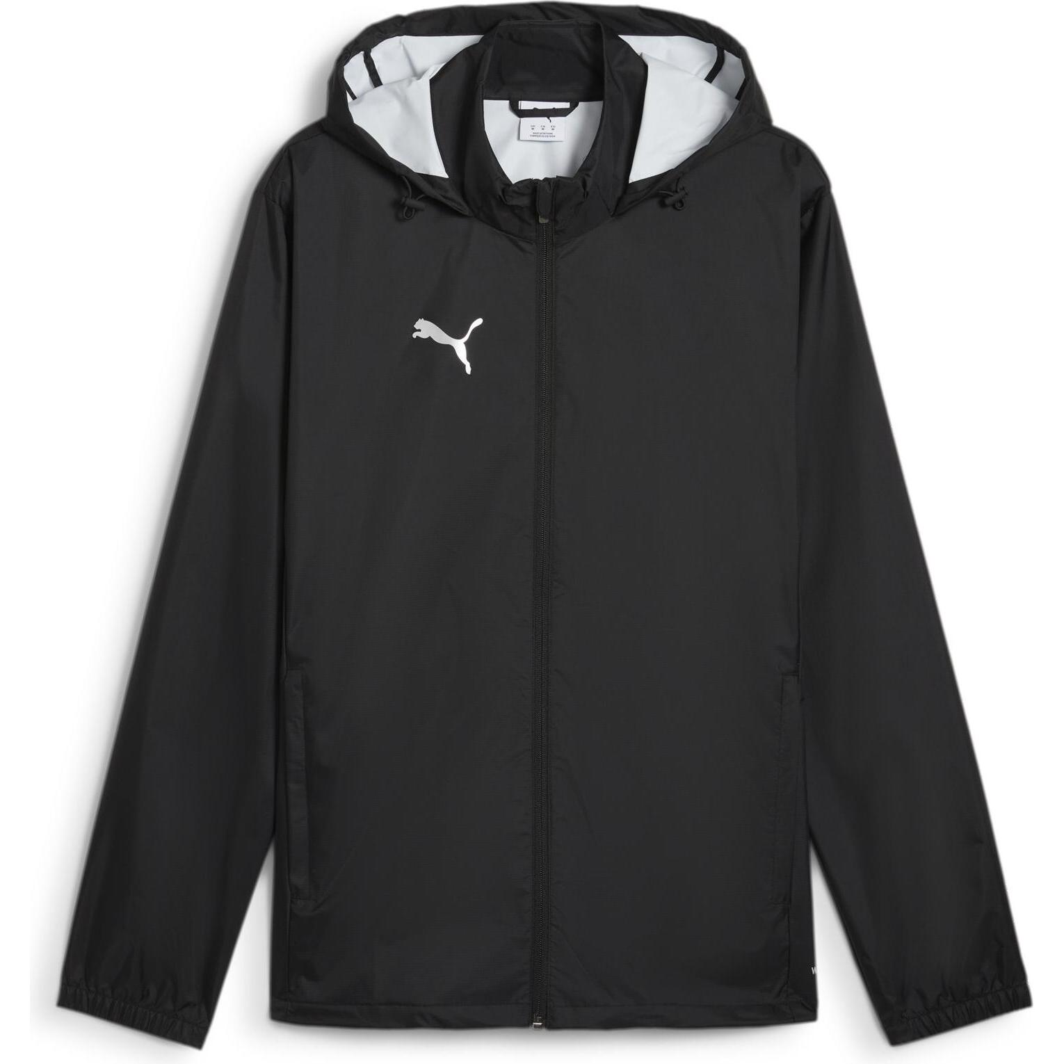 Puma, Herren, Laufjacke, teamADDITIONS Training All Weather Jacket (M), Schwarz, M