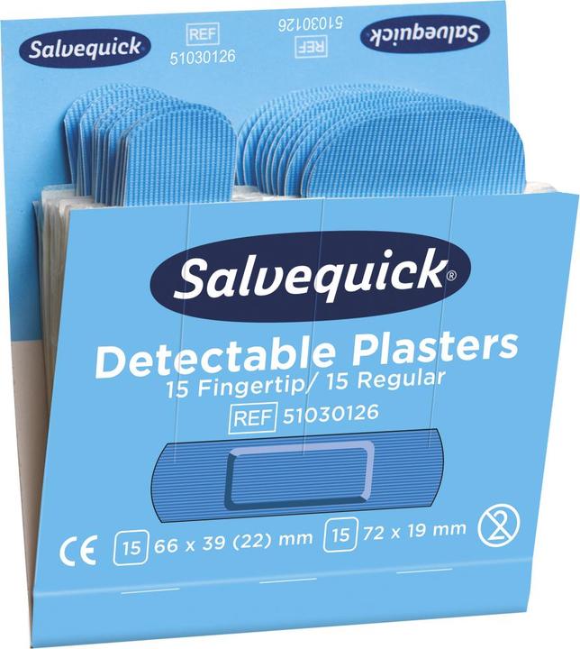 Image du produit Salvequick Recharge de bandes de pansements détectables (30 x)