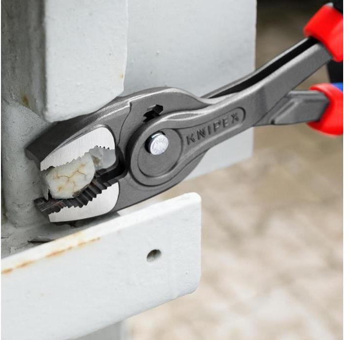 Actual product image Knipex TwinGrip front gripper (red/blue, length 250mm) (250 mm)