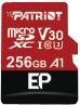 Actual product image Patriot EP Pro PEF256GEP31MCX (256GB, Class 10, Class U3, Memory Card) (256 GB, microSDXC, U3)