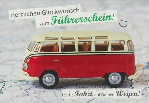 Produktbild Karte Moments Herzlichen Glückwunsch zum Führerschein! (12 Stk.)