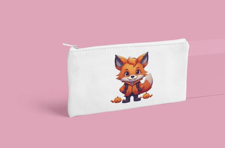 Produktbild Bügelbilder Schul & Freizeitsrucksack-Set Halloween Cute Comic Fox (15 l)