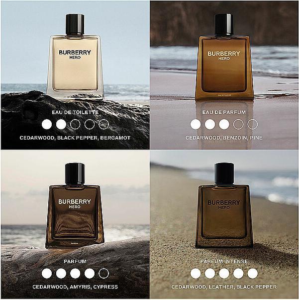 Actual product image Burberry Burberrys Hero Parfum Intense 50 ml (Eau de parfum, 50 ml)