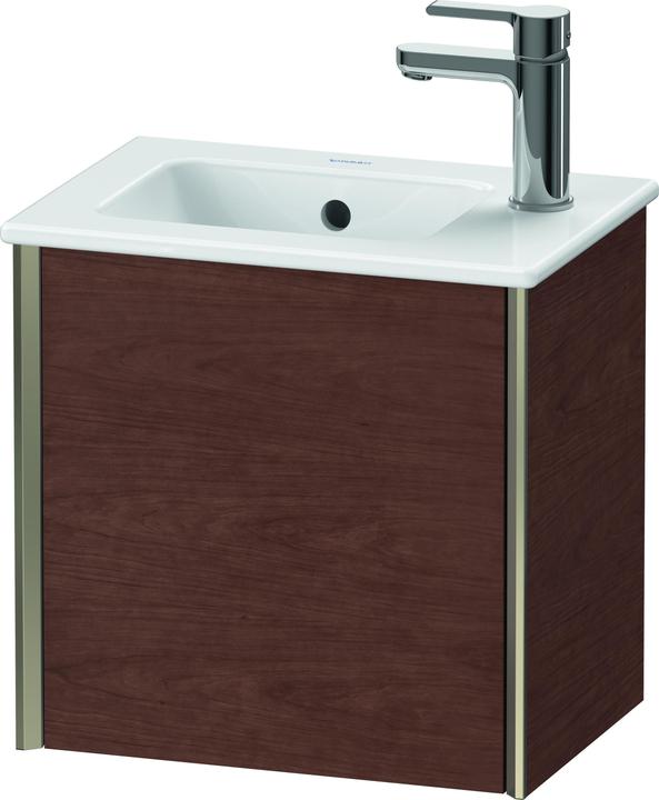 Actual product image Duravit XViu 4024 Vanity unit wall-mounted, 1 door stop right, for wash basin ME by Starck 072343, 4 (41 x 29 x 40 cm)