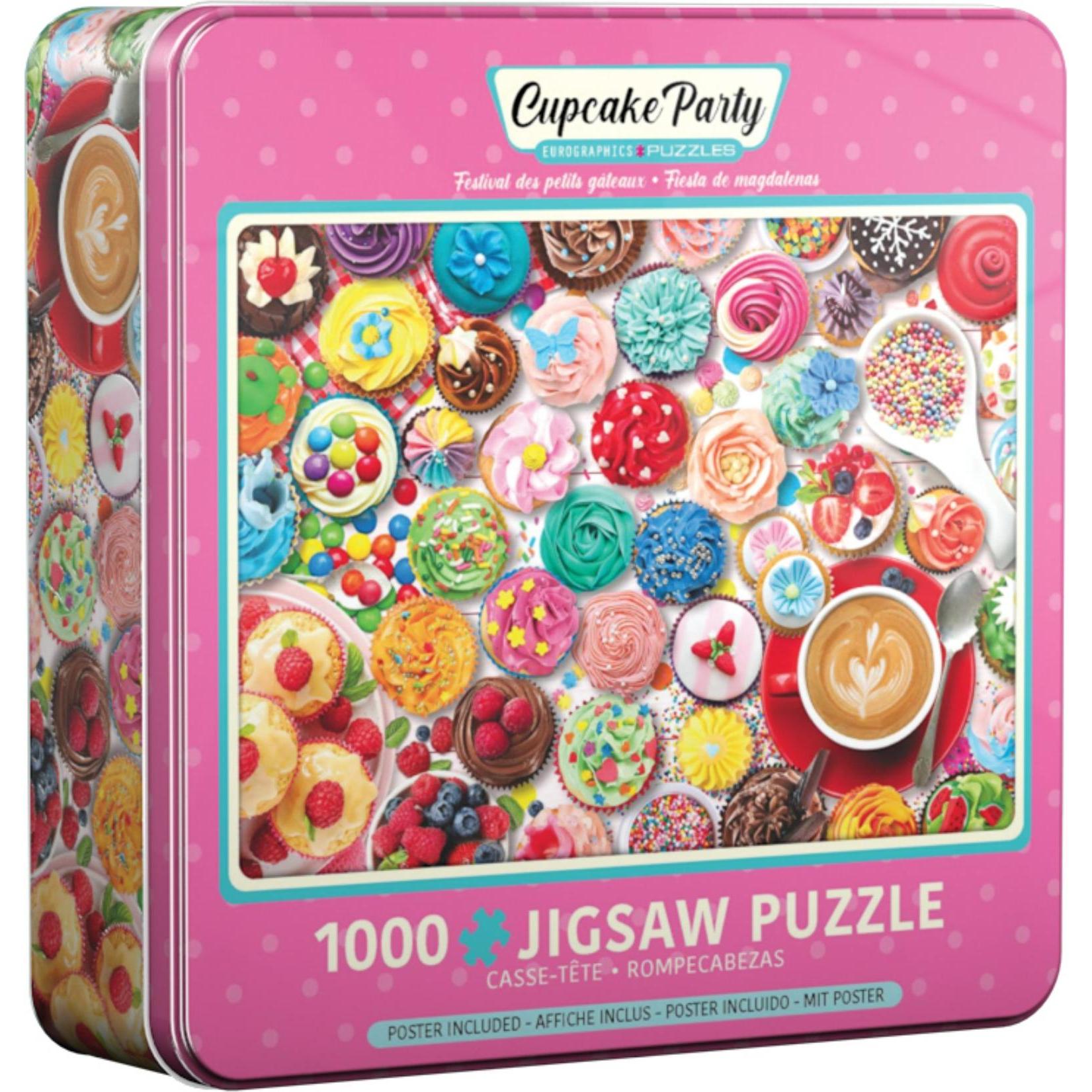 Eurographics Cupcake Party Puzzledose (1000 Teile)