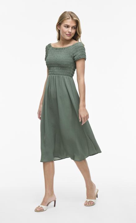 Produktbild Vila VIRITA Midi Gesmoktes Kleid (36)