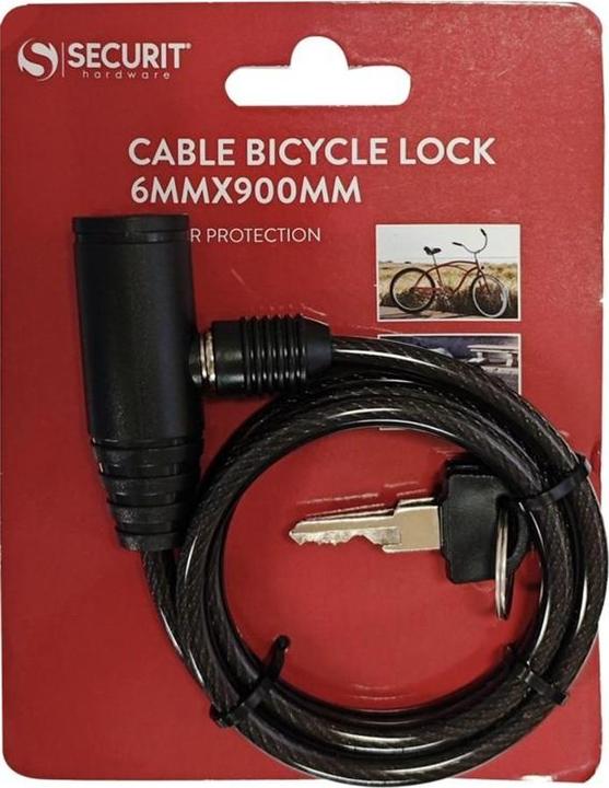 Immagine prodotto Securit Cavo Bici Lucchetto (90 cm)