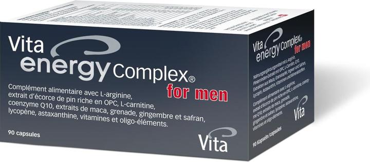 Vita Complexe énergétique pour hommes (90 pcs, Capsules, 319 g)