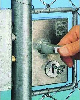 Immagine prodotto Jdc Serrures de portail grillagé 101 (Maniglie, Facilmente aggredito, 1 pz.)