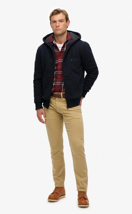 Image du produit Superdry Sweat à capuche zippé doublé Borg (L)