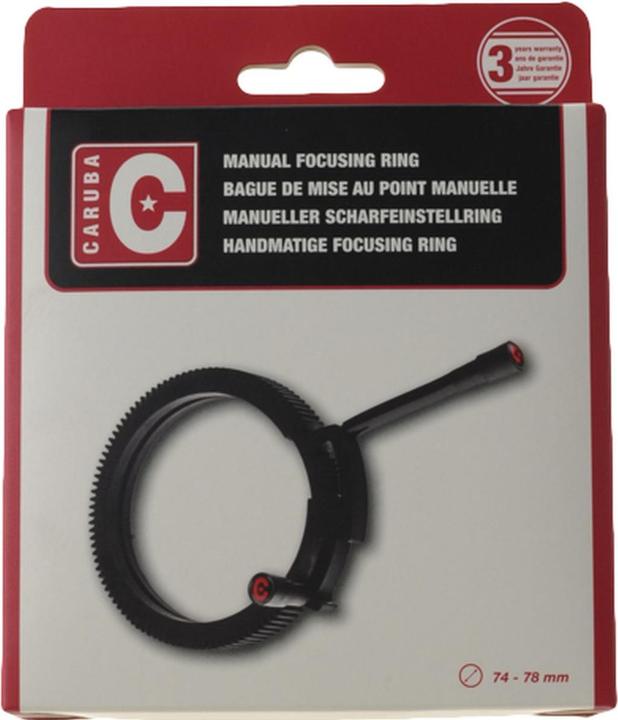 Image du produit Caruba bague de mise au point manuelle 78 83mm (Adaptateurs de filtre, 83 mm)