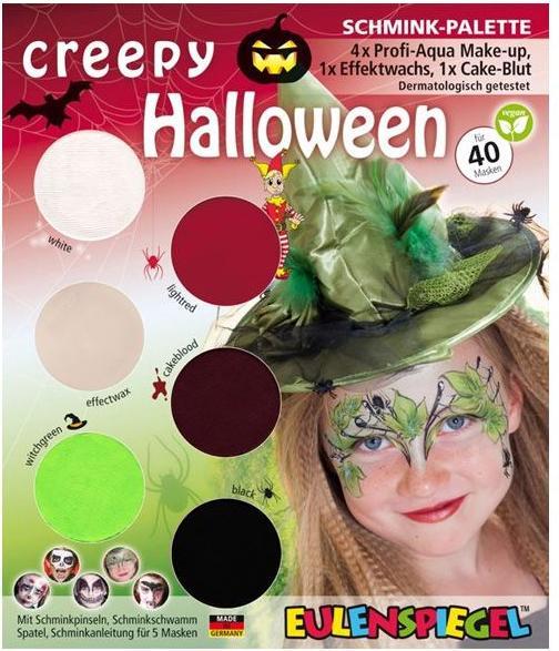 Make-up Palette creppy Halloween