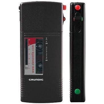 Thumbnail - Grundig Stenorette Sh 24 Diktiergerät für Steno-Cassetten, Diktiergerät, Schwarz
