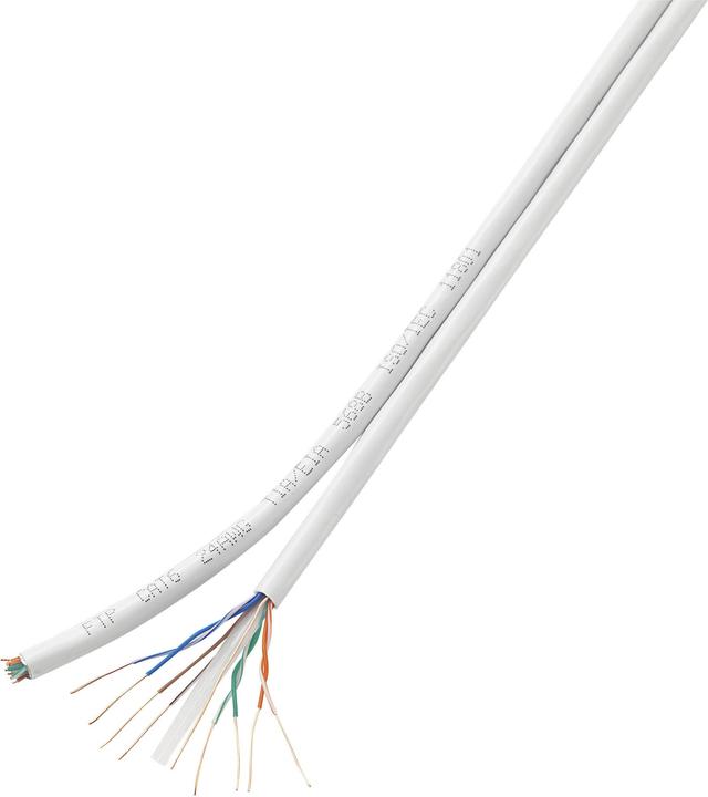 Image du produit Tru Components Câble réseau CCA (U/UTP, CAT6, 100 m)