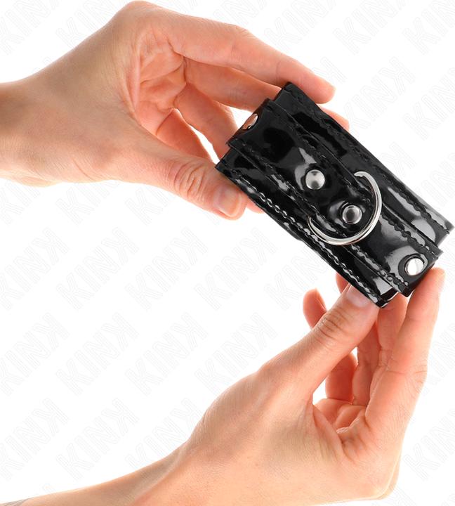 Immagine prodotto Kink POLSINI IN NEOPRENE LUCIDO REGOLABILI 17-24 CM X 4,5 CM