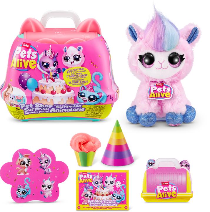 Productafbeelding Zuru Pets Alive - Pet Shop Surprise Birthday Party (14.50 cm)