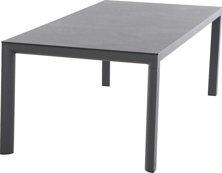 Actual product image Siena Garden Silva Dining Tisch 220x100cm matt anthrazit / HPL titan (220 cm)