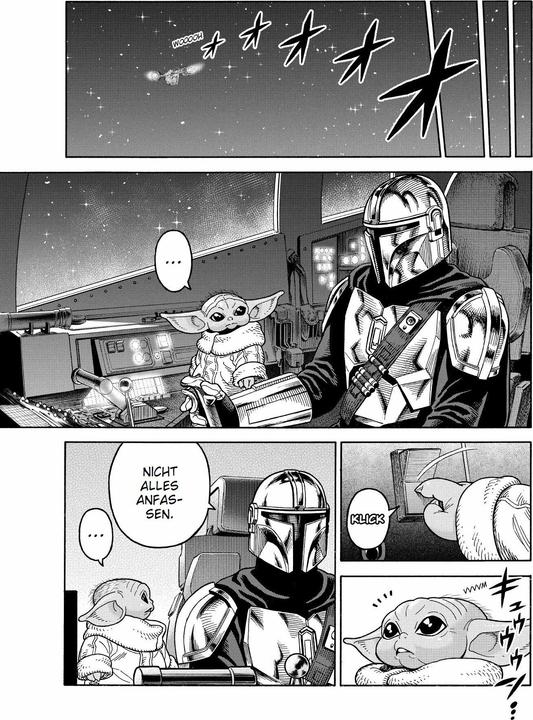 Actual product image Panini Star Wars: The Mandalorian (Manga) 03 (German, Markus Lange, The Walt Disney Company, Yusuke Osawa, 2025)