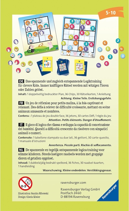 Image du produit Ravensburger Sudoku (Allemand)