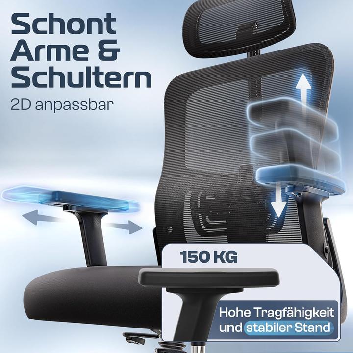 Image du produit Clouvou Ergonomischer Bürostuhl BrightSeat