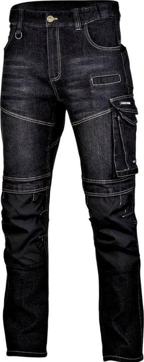 Lahti Pro Reinforced Black Stretch Jeans, "Xl", Ce, Lahti (XL)