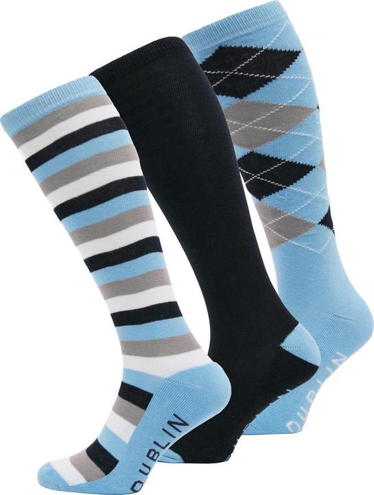 Actual product image Dublin Socks (3 pairs) (pack of 3, One size)