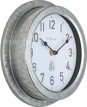 Produktbild Nextime Thermometer Lily Ø 22 cm, Silber