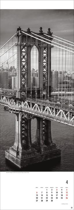 Produktbild New York Vertical Kalender 2026 (24,5 x 69 cm)