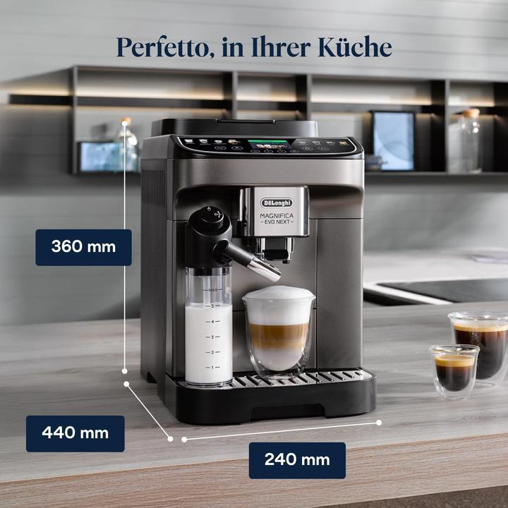 Produktbild De'Longhi Volautomatische Espressomaschine mit Milchschäumer und Touch-Display