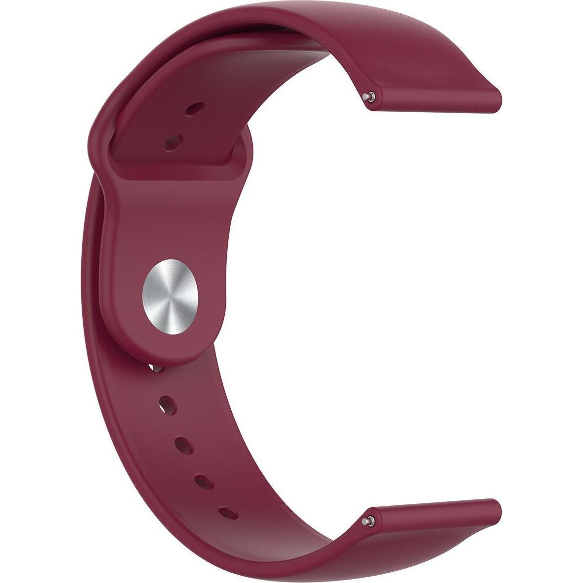 Thumbnail - Strap-it Sportarmband (Silikon, Amazfit Bip), Uhrenarmband, Rot
