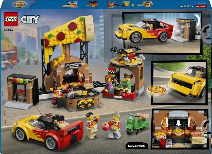 Produktbild LEGO Pizza-Liefererlebnis mit Fahrzeugen (60496)