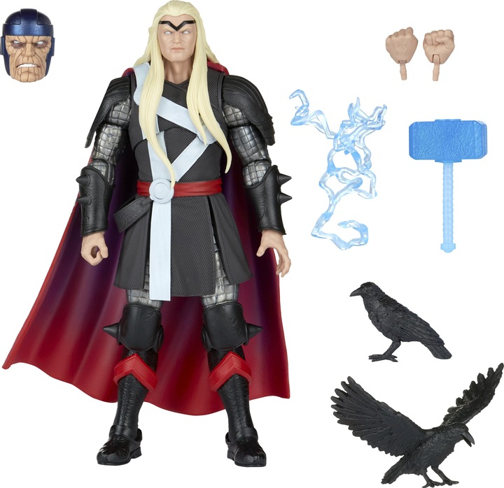 Produktbild Hasbro Legends Series Thor Herold von Galactus, 15 cm grosse Action-Figur zum Sammeln, 6 Accessoires