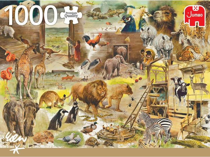 Actual product image Jumbo PC De constructie van de Ark van Noach (1000) (1000 pieces)