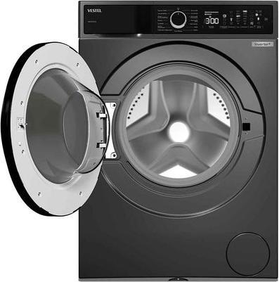 Produktbild Vestel Waschmaschine WMI89341DX 8kg/1400Umin bk A (Speditionsversand) (8 kg, Links)