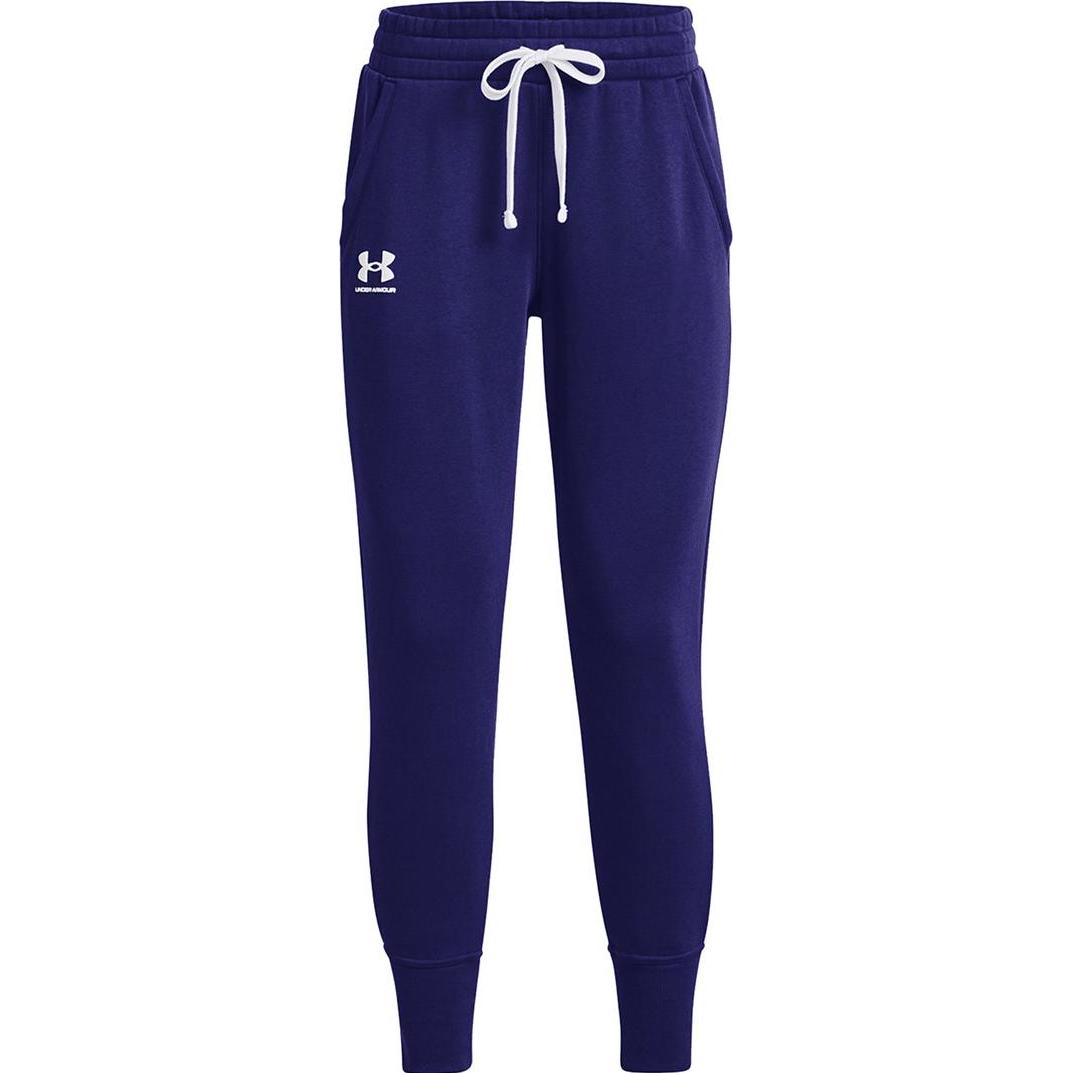Under Armour, Damen, Sporthose, Damen Rival Fleecehose Marineblau 1356416 468 (M) (M), Blau, M