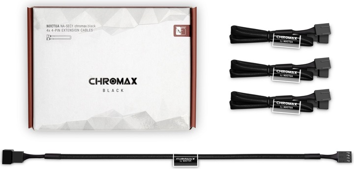 Immagine prodotto Noctua NA-SEC1 set di cavi di prolunga per ventole chromax.black
